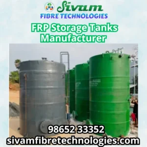 FRP Storage Tank Manufacturer in Tamilnadu – Sivam Fibre Technologies
