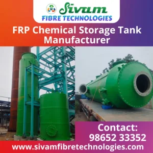 FRP Chemical Storage Tank Manufacturer – Sivam Fibre Technologies