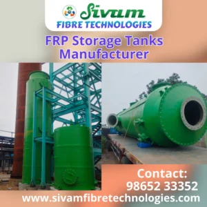 FRP Chemical Storage Tanks Manufacturer – Sivam Fibre Technologies