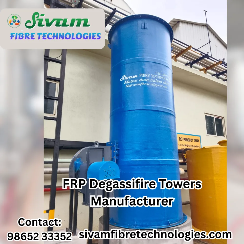 FRP Degassifier Tanks Manufacturer