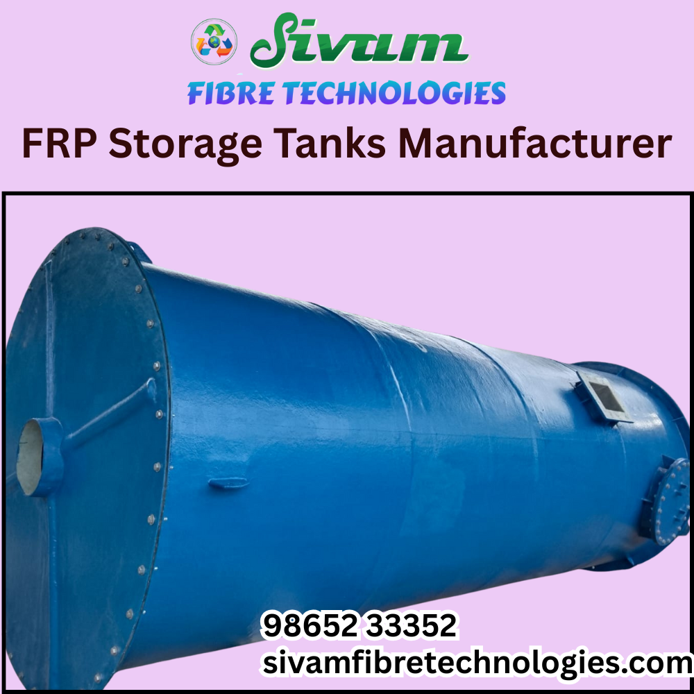 FRP Storage Tanks Manufacturer