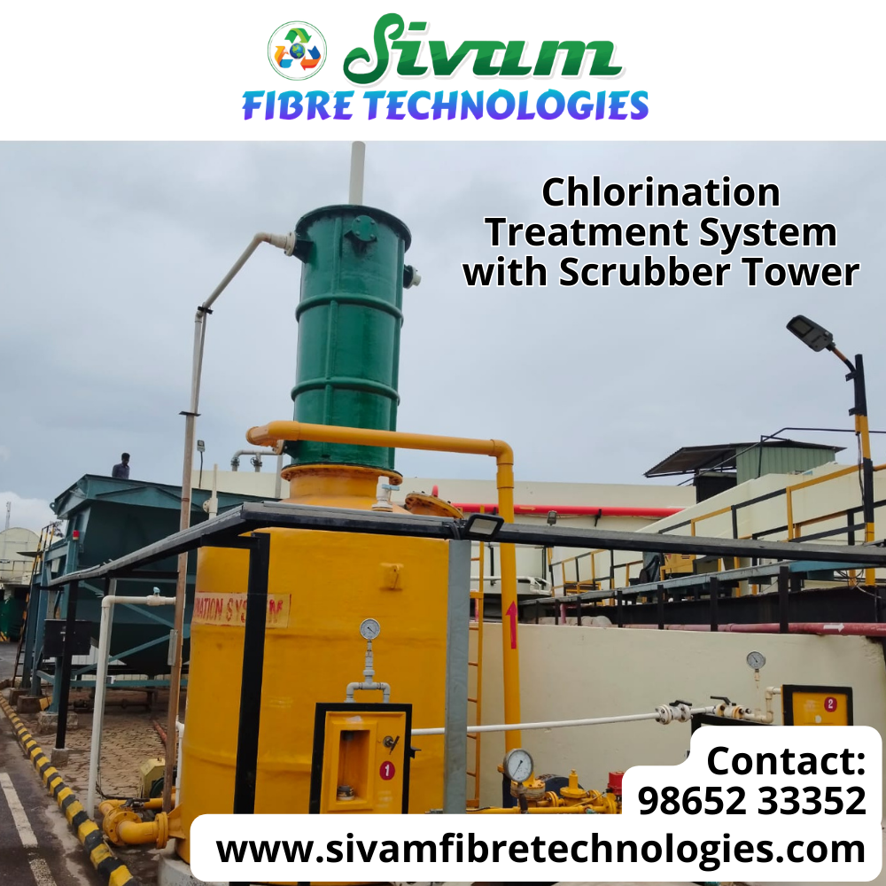 Chlorination Treatment System with Scrubber Tower Manufacturer