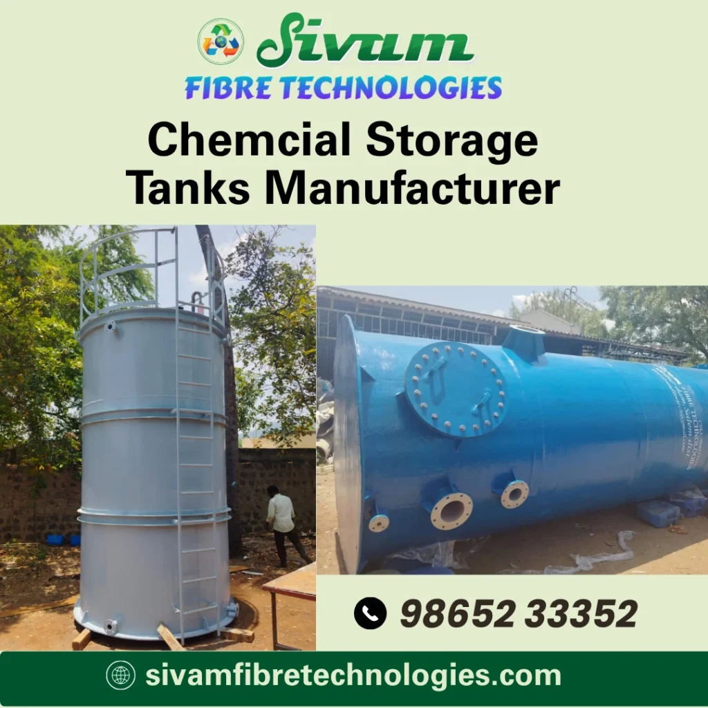 Chemical Storage Tanks Manufacturer in Tamilnadu
