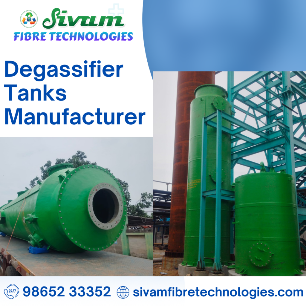 Degassifier Tanks Manufacturers in Tamilnadu