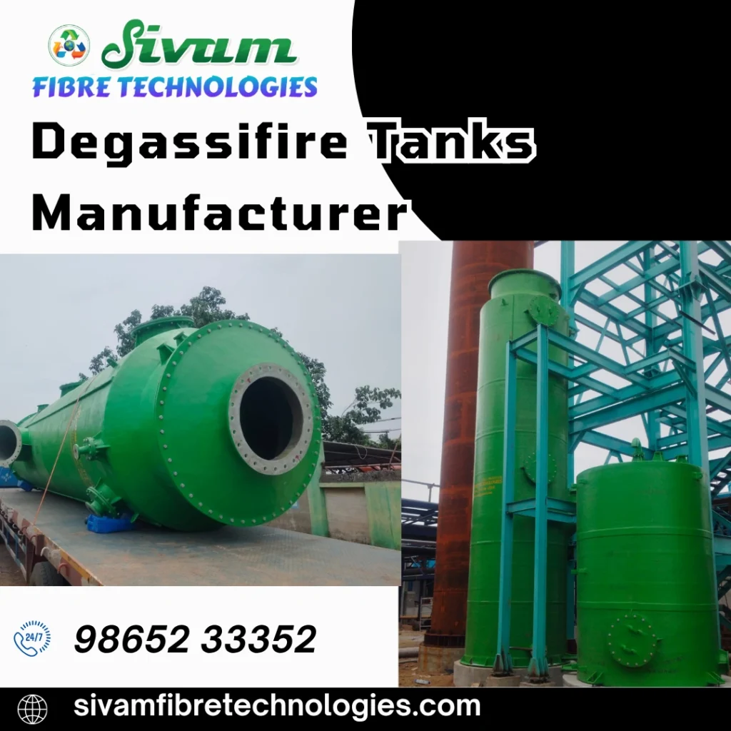 Degassifire Tanks Manufacturers Tamilnadu